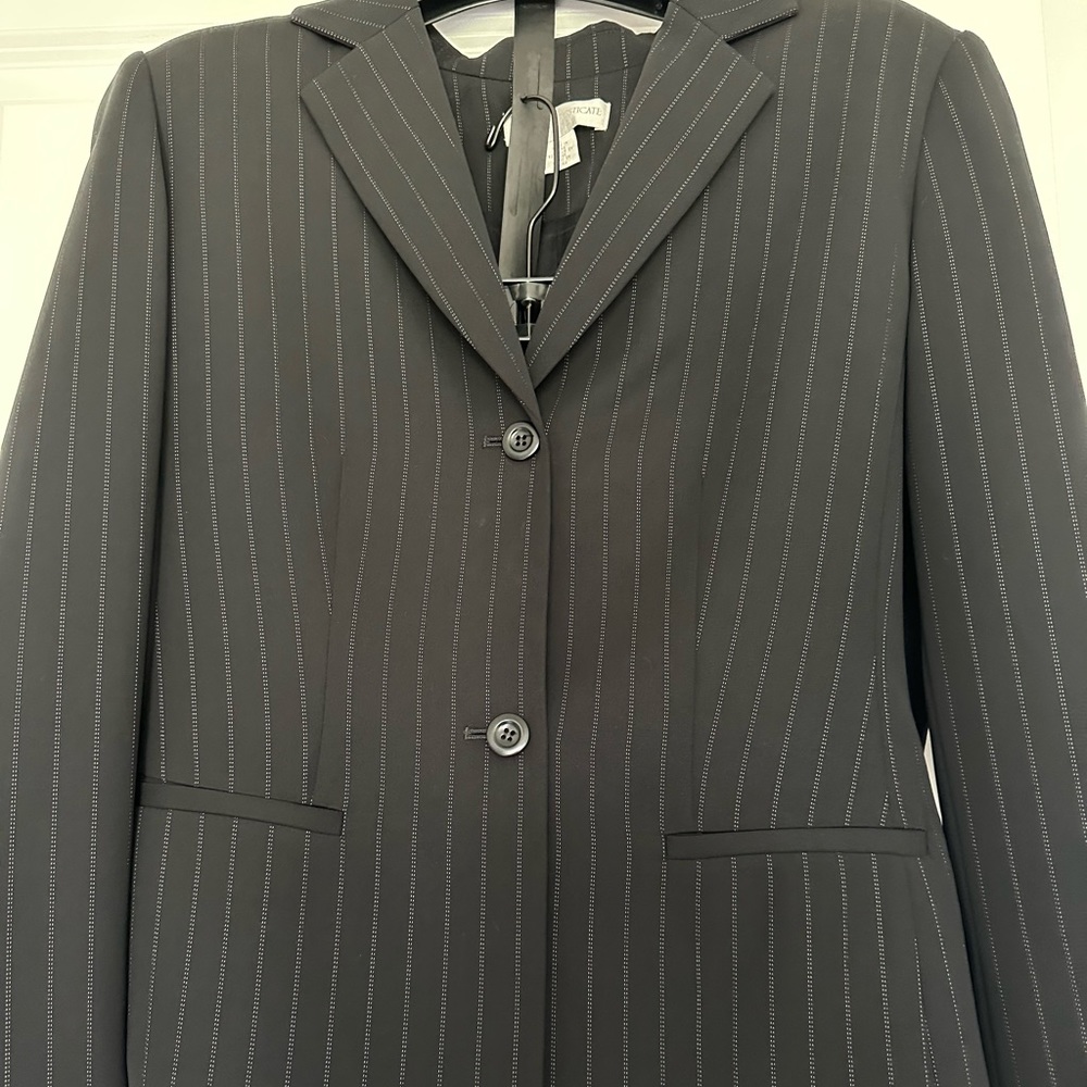 Ann Taylor Pinstripe Suit - 3 pieces